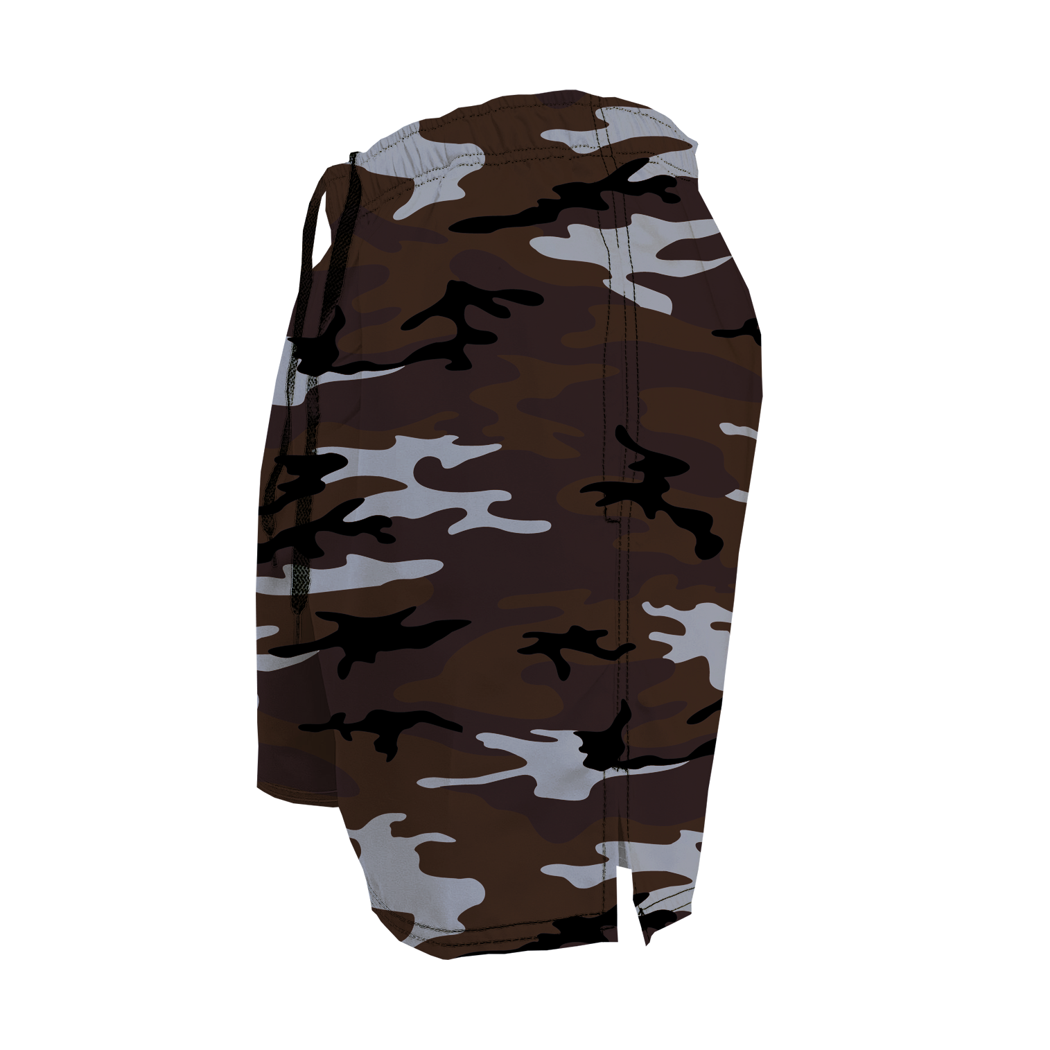 Men's Training Shorts - Brown Camo