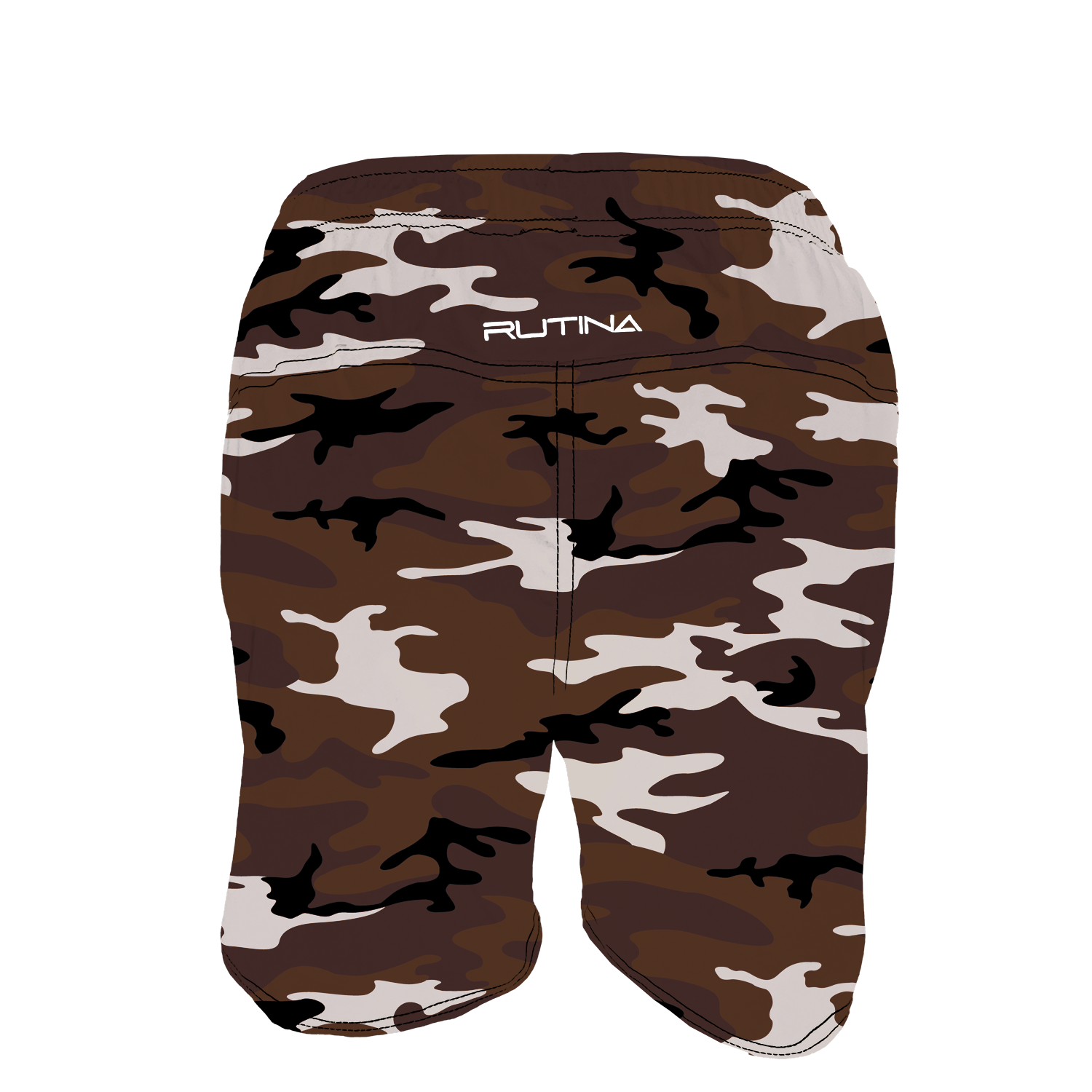 Men's Training Shorts - Brown Camo