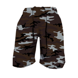 Men's Training Shorts - Brown Camo