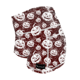 Performance Booty Shorts - Burgundy Wicked Web