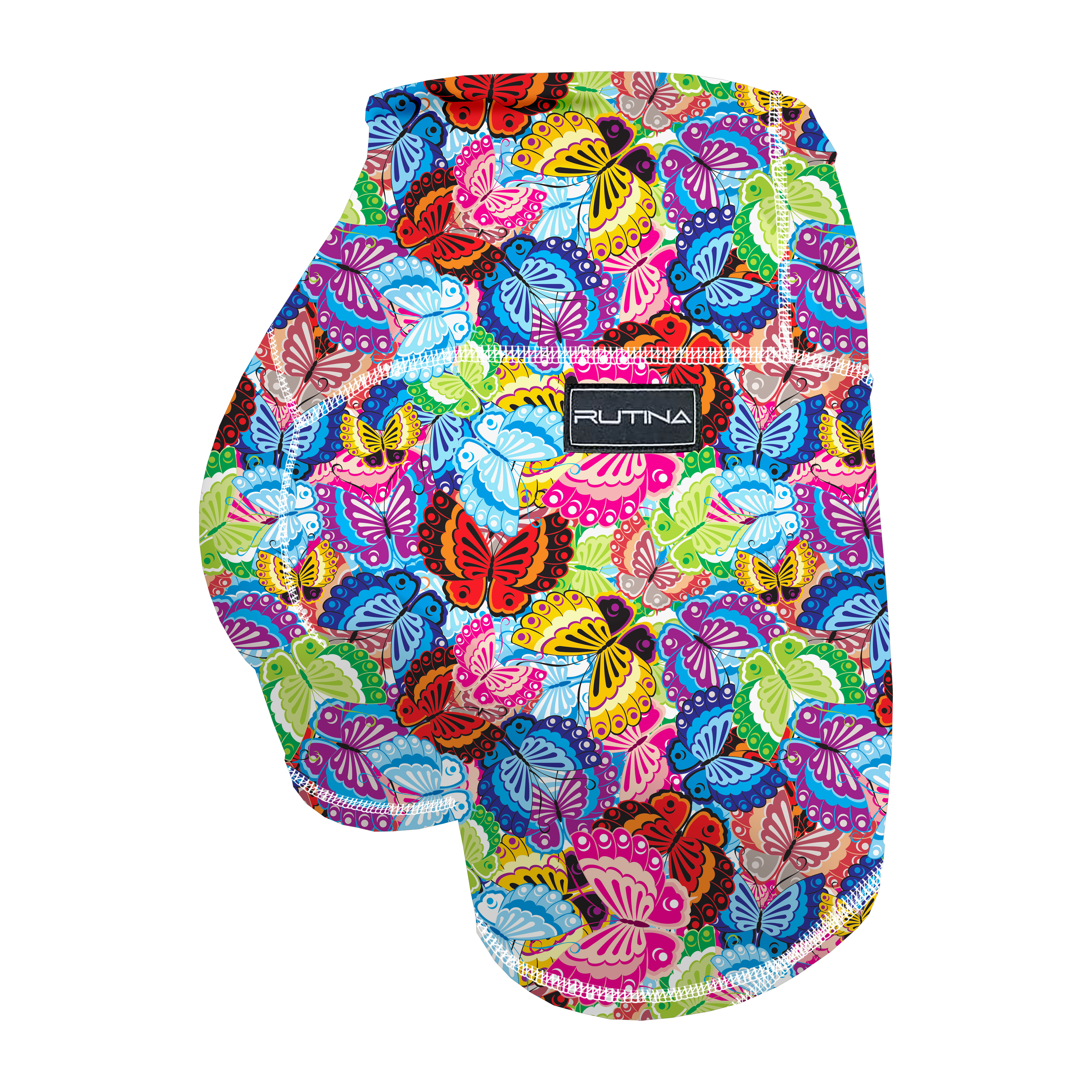 HR Performance Booty Shorts - Butterfly Garden Main image