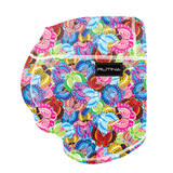 Performance Booty Shorts - Butterfly Garden