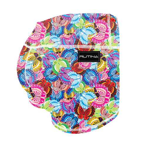Performance Booty Shorts - Butterfly Garden