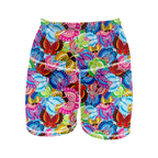 HR Performance Booty Shorts - Butterfly Garden