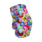 HR Performance Booty Shorts - Butterfly Garden