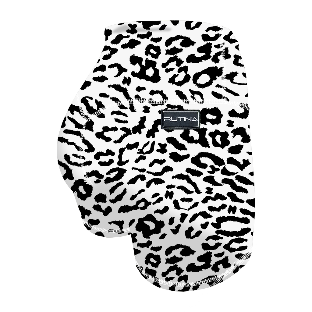 HR Performance Booty Shorts - B/W Leopard
