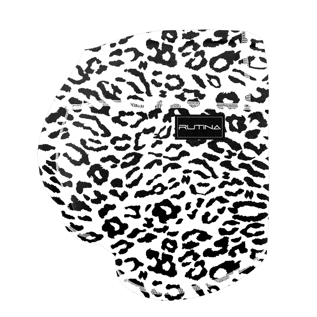 Women's Performance Workout Shorts – B/W Leopard