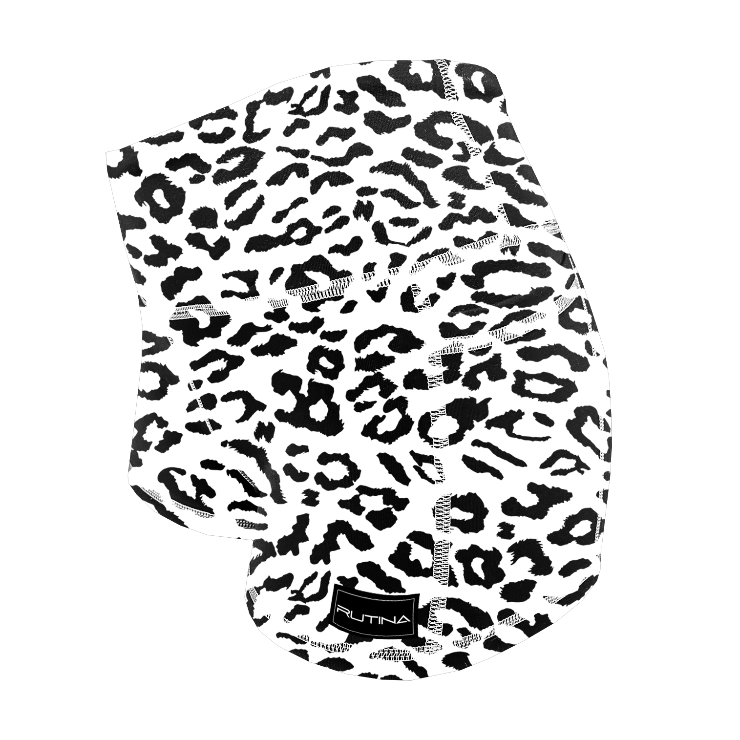 Women's Performance Workout Shorts – B/W Leopard