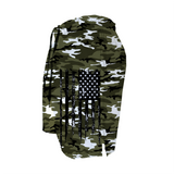 Men's Training Shorts - Camo Flag