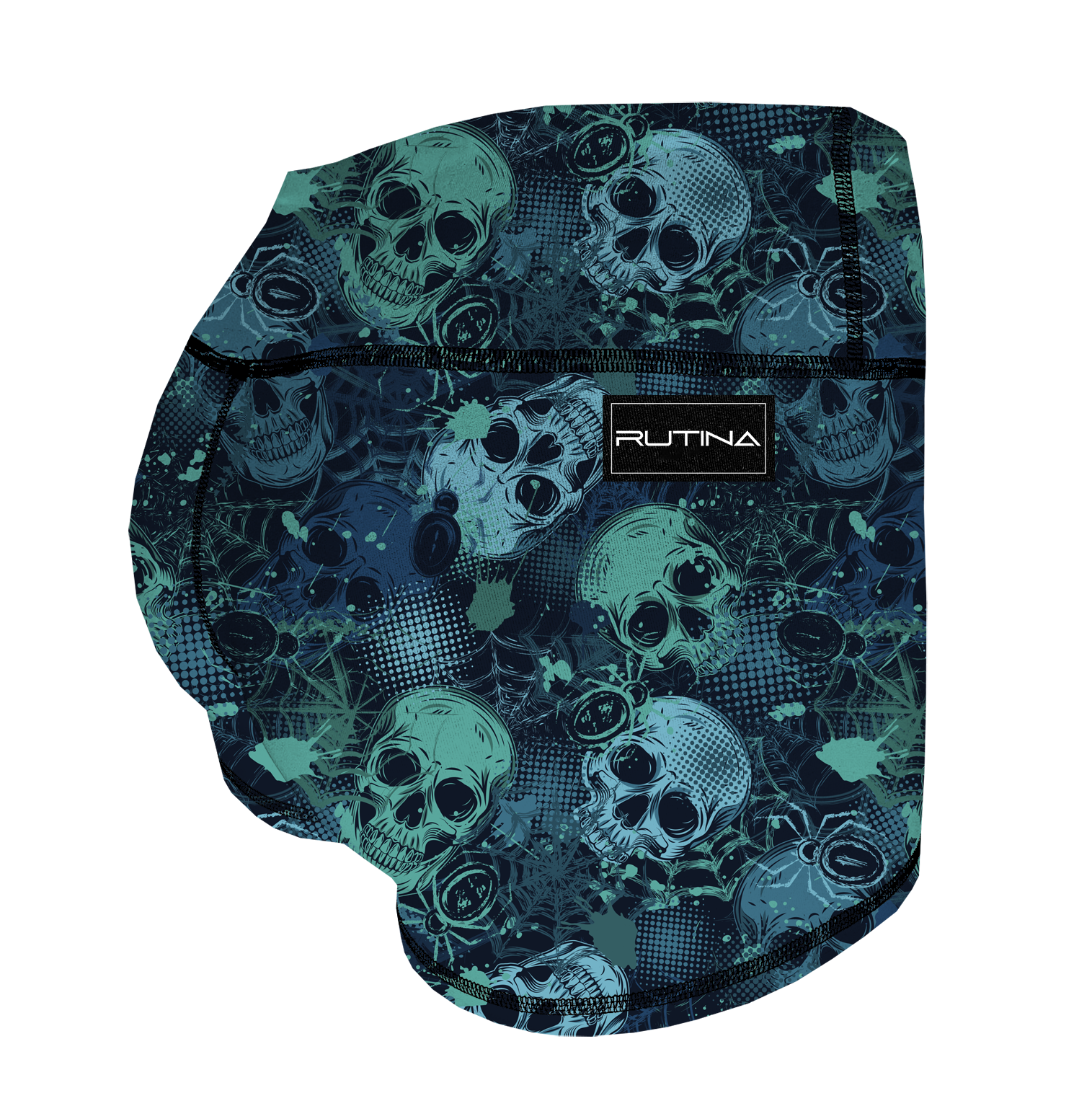 Performance Booty Shorts  - Camo Skulls Main image