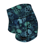 Performance Booty Shorts  - Camo Skulls