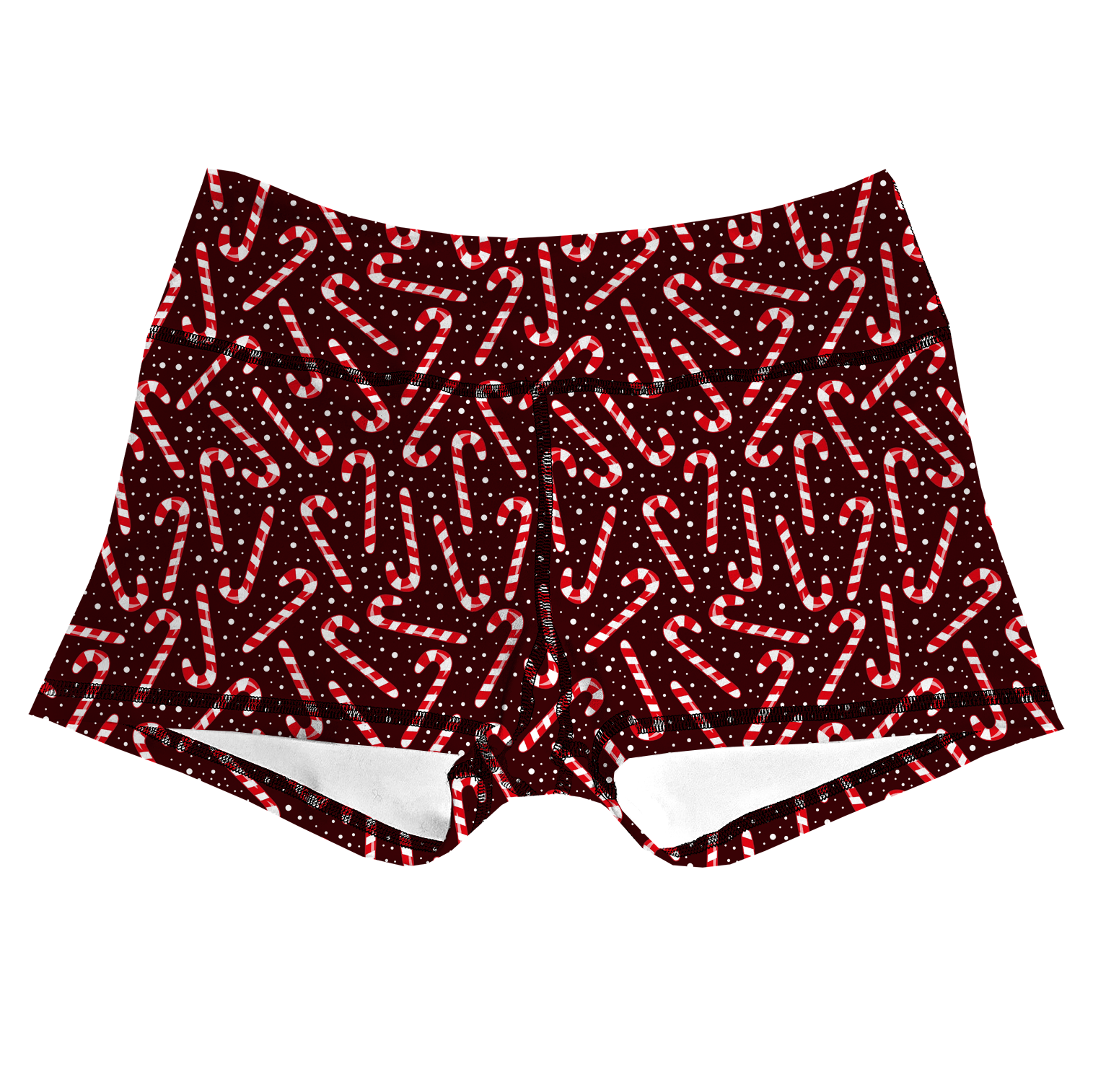 Performance Booty Shorts - Candy Cane Secondary image
