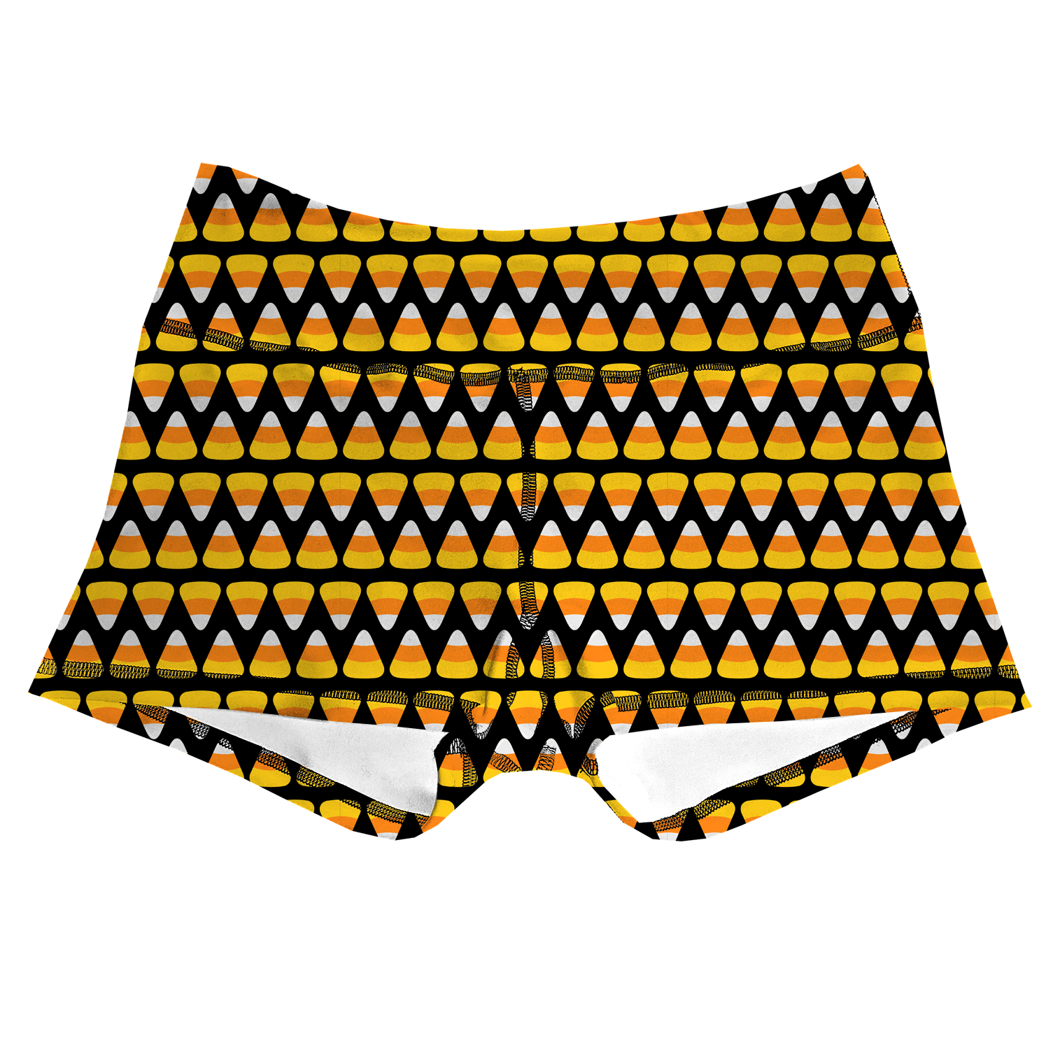 Performance Booty Shorts  - Candy Corn Secondary image