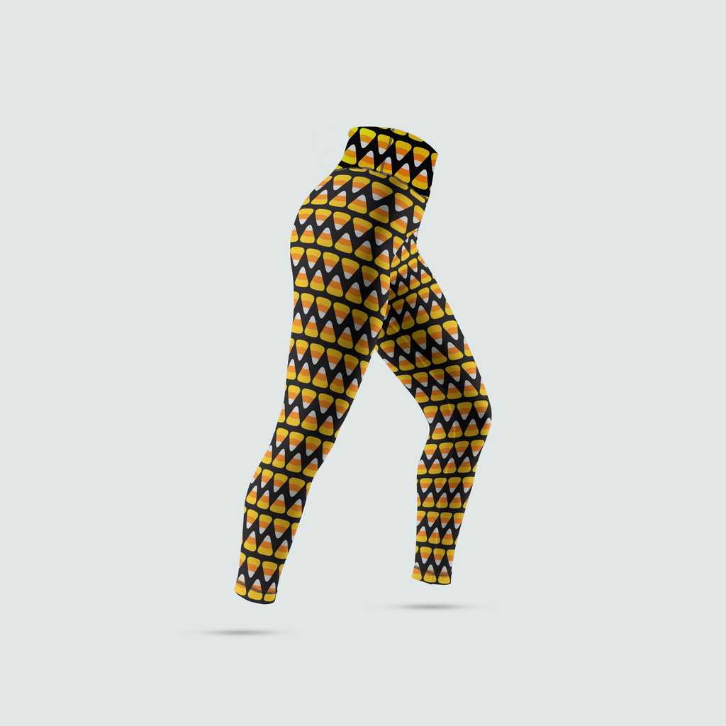 Women's Leggings - Candy Corn