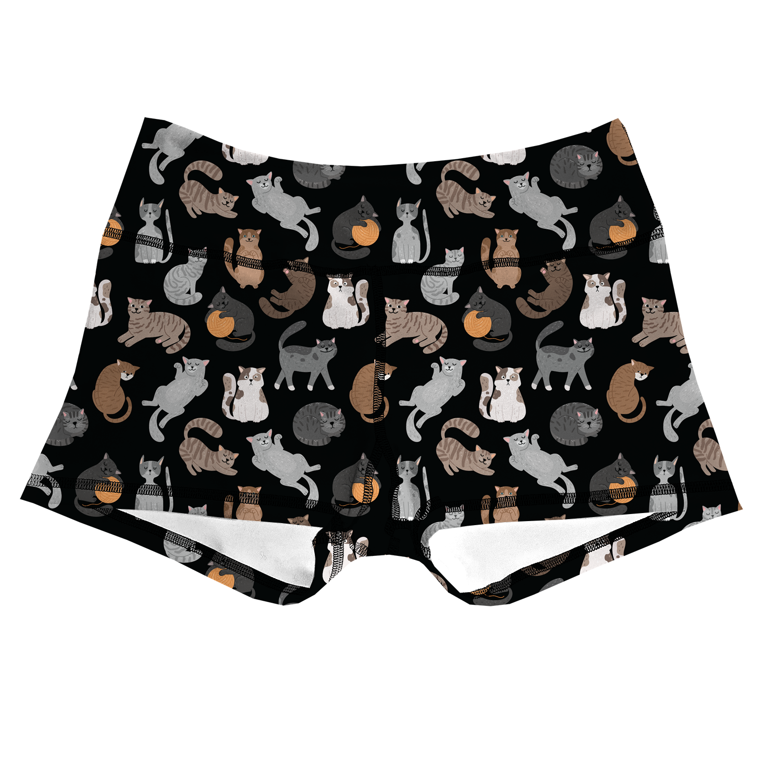 Performance Booty Shorts  - Cats Secondary image