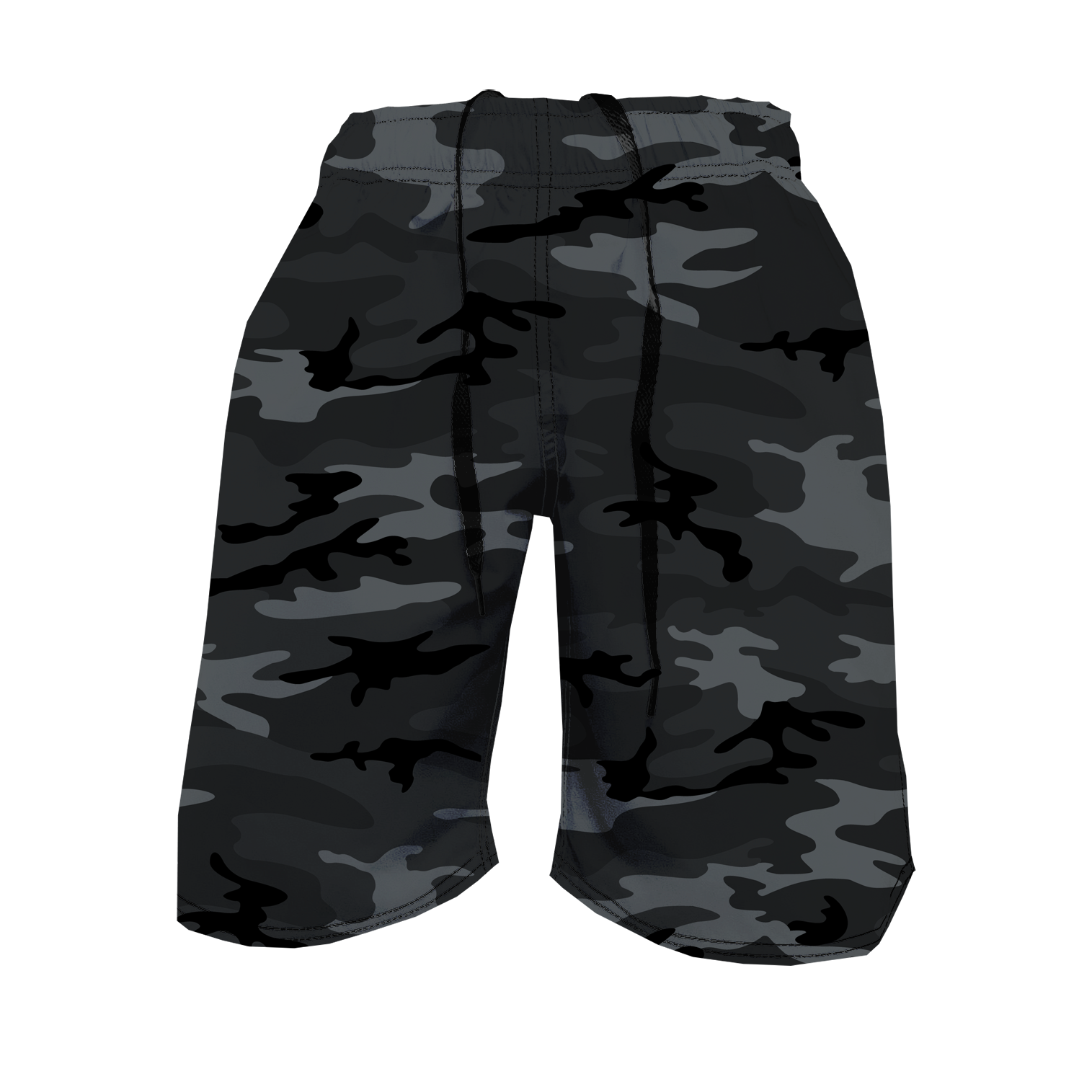 Men's Training Shorts - Charcoal Camo