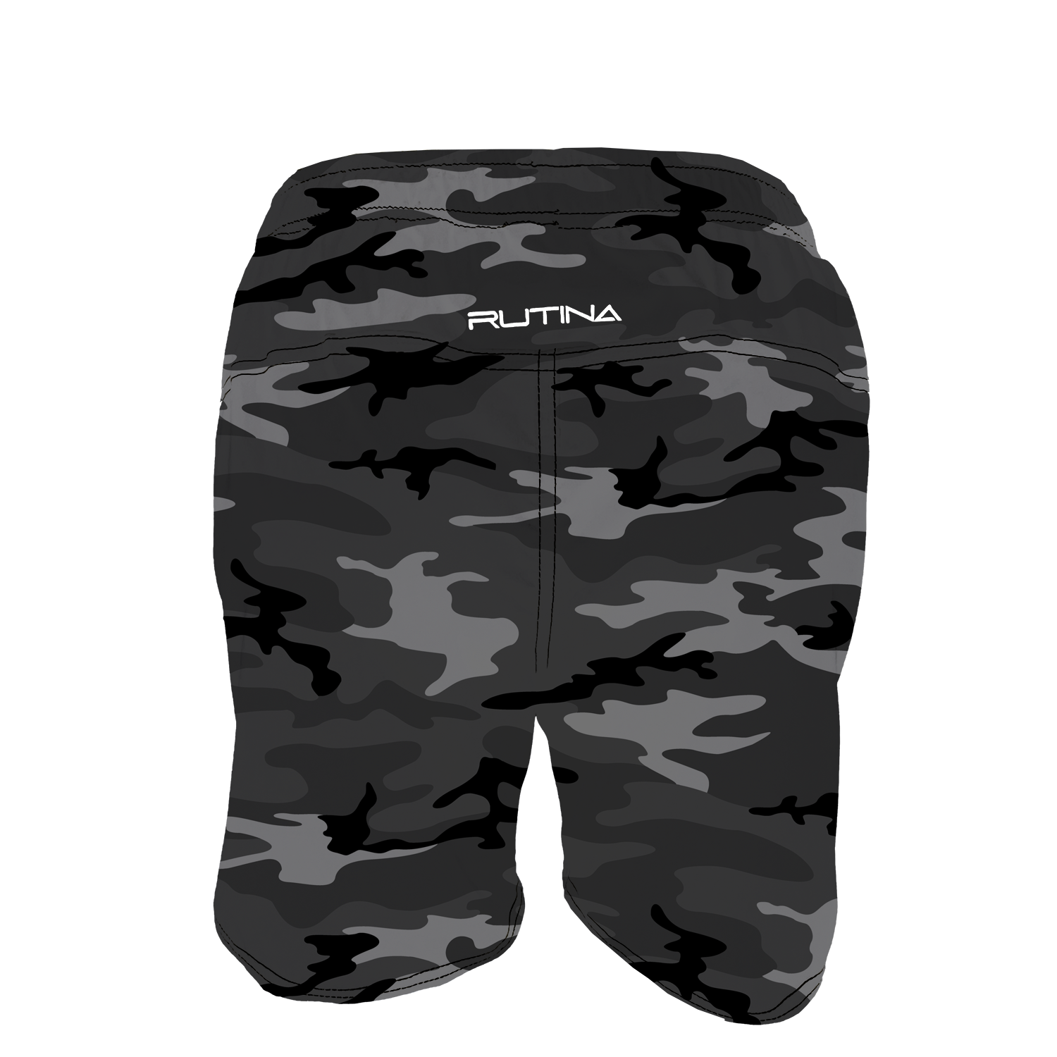Men's Training Shorts - Charcoal Camo