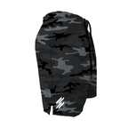 Men's Training Shorts - Charcoal Camo