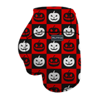 HR Performance Booty Shorts - Checkered Pumpkins