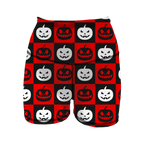 HR Performance Booty Shorts - Checkered Pumpkins