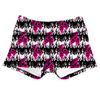 Performance Booty Shorts - Cherry Slasher