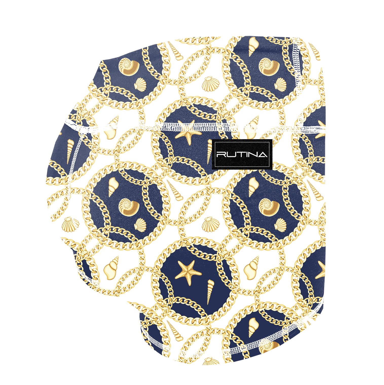 Performance Booty Shorts - Coastal Bling Main image