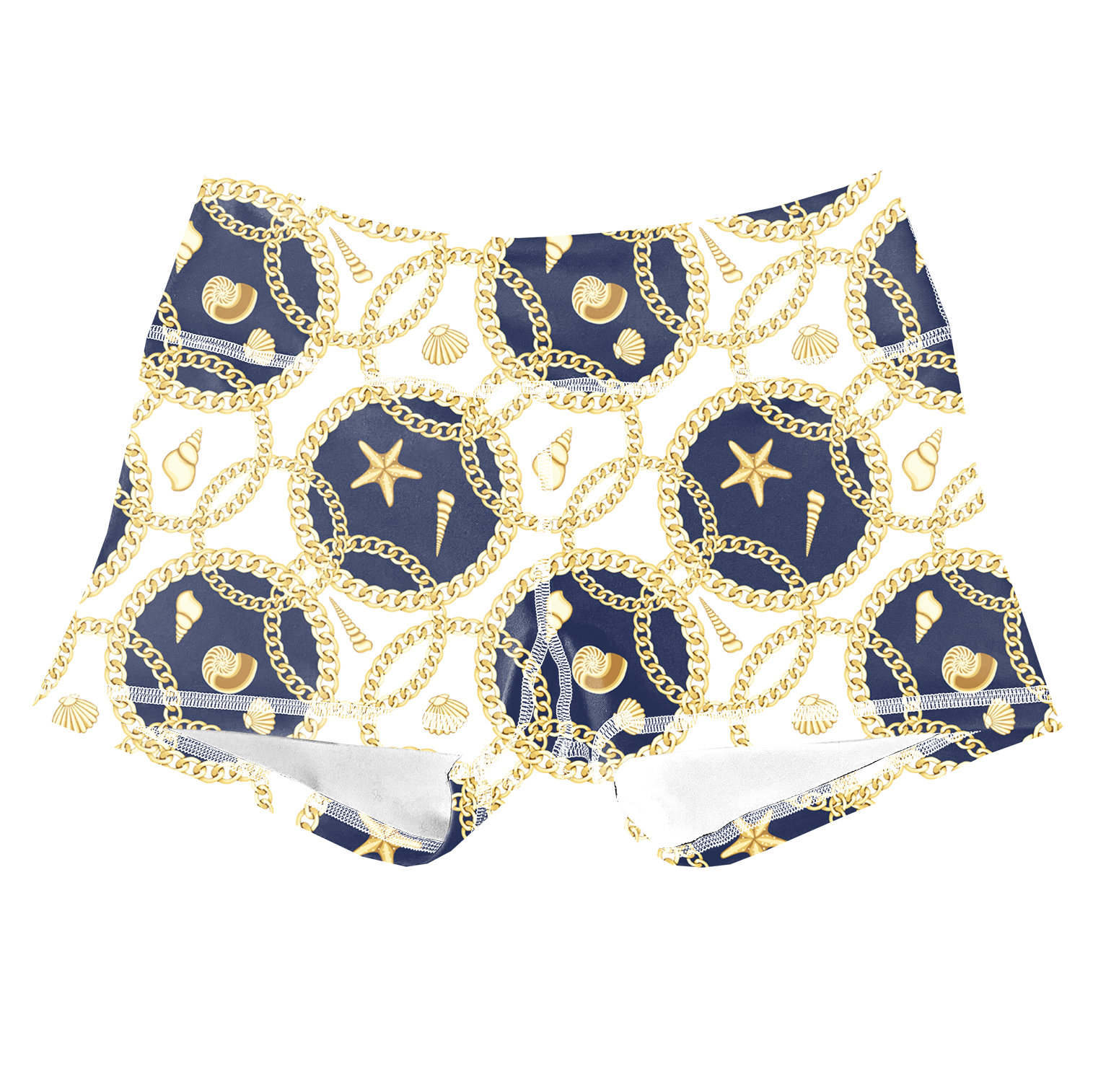 Performance Booty Shorts - Coastal Bling Secondary image