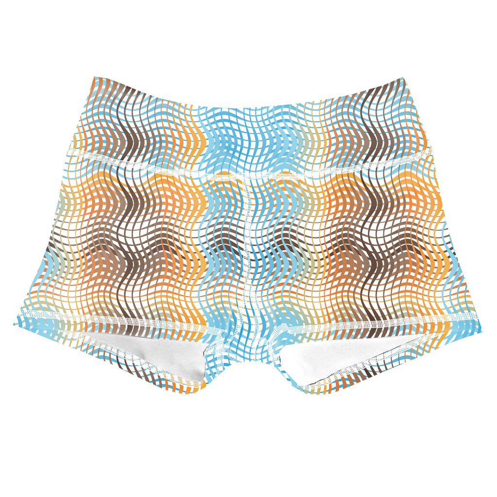 Performance Booty Shorts - Coastline