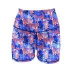 HR Performance Booty Shorts - Cobalt Tiger