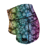 Performance Booty Shorts - Colorburst Frost