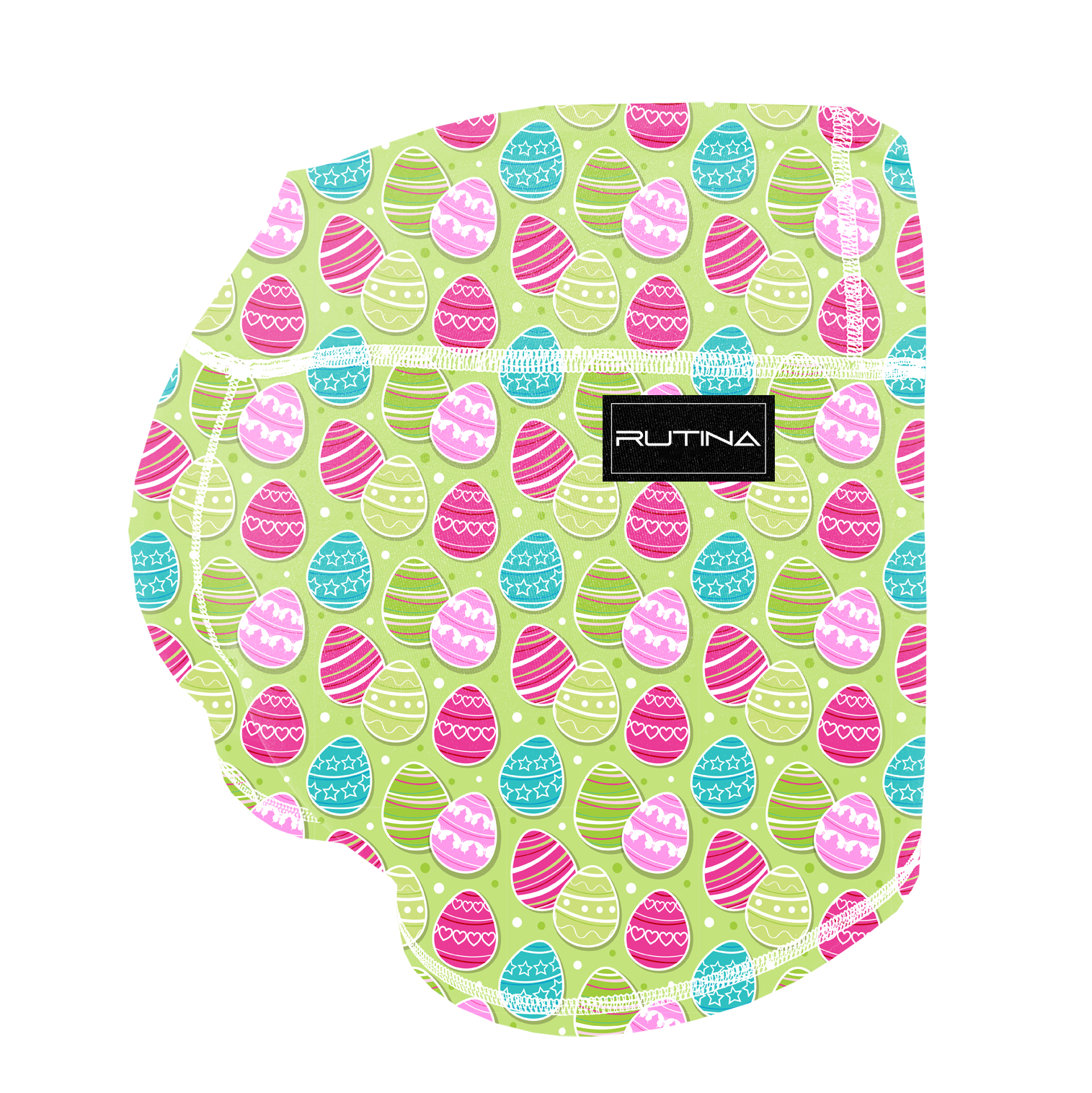 Performance Booty Shorts - Colorful Eggs Main image