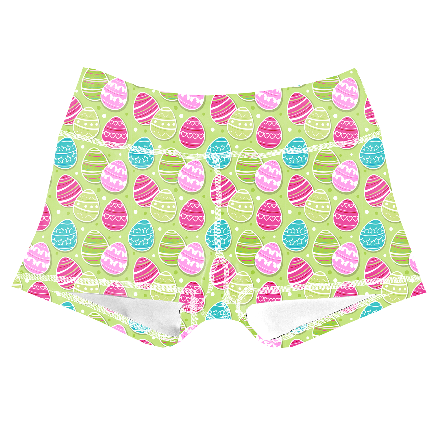 Performance Booty Shorts - Colorful Eggs Secondary image