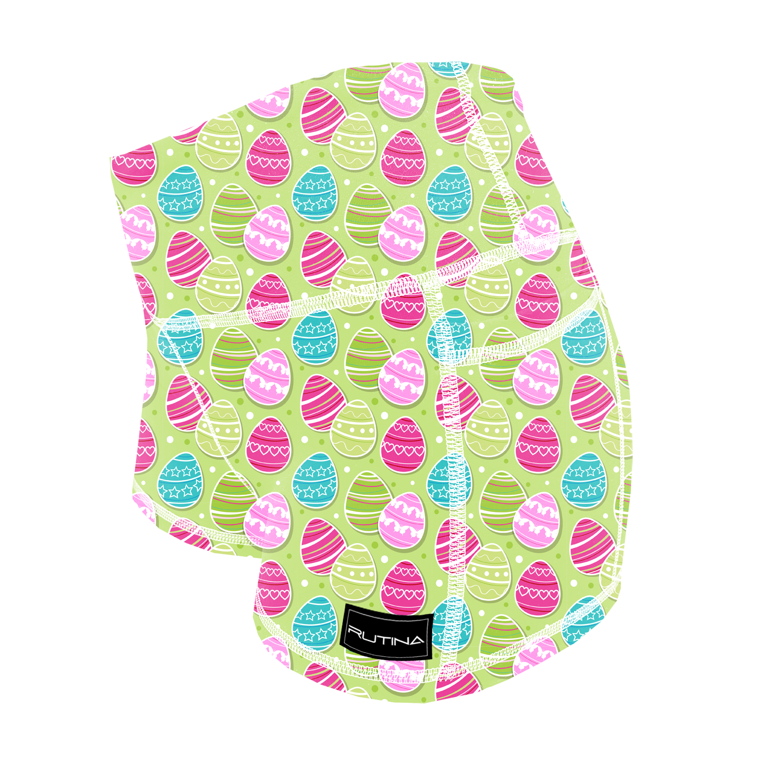 Performance Booty Shorts - Colorful Eggs