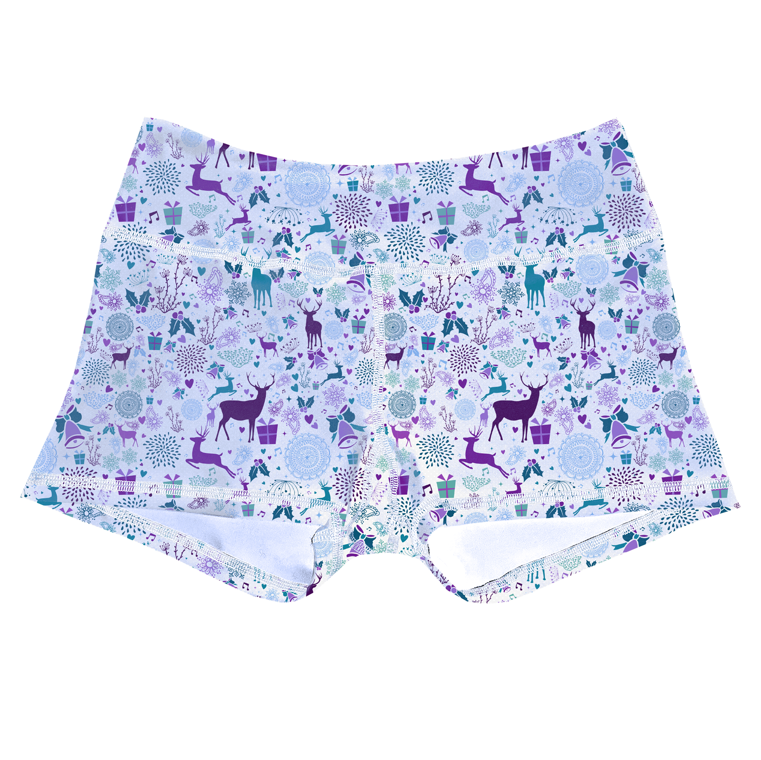 Performance Booty Shorts - Cool Holiday Secondary image