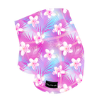 Performance Booty Shorts - Cotton Candy Flowers