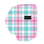 Performance Booty Shorts - Cotton Candy Plaid