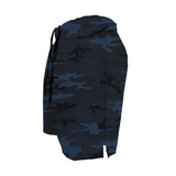 Men's Training Shorts - Dark Blue Camo