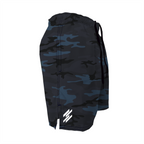 Men's Training Shorts - Dark Blue Camo