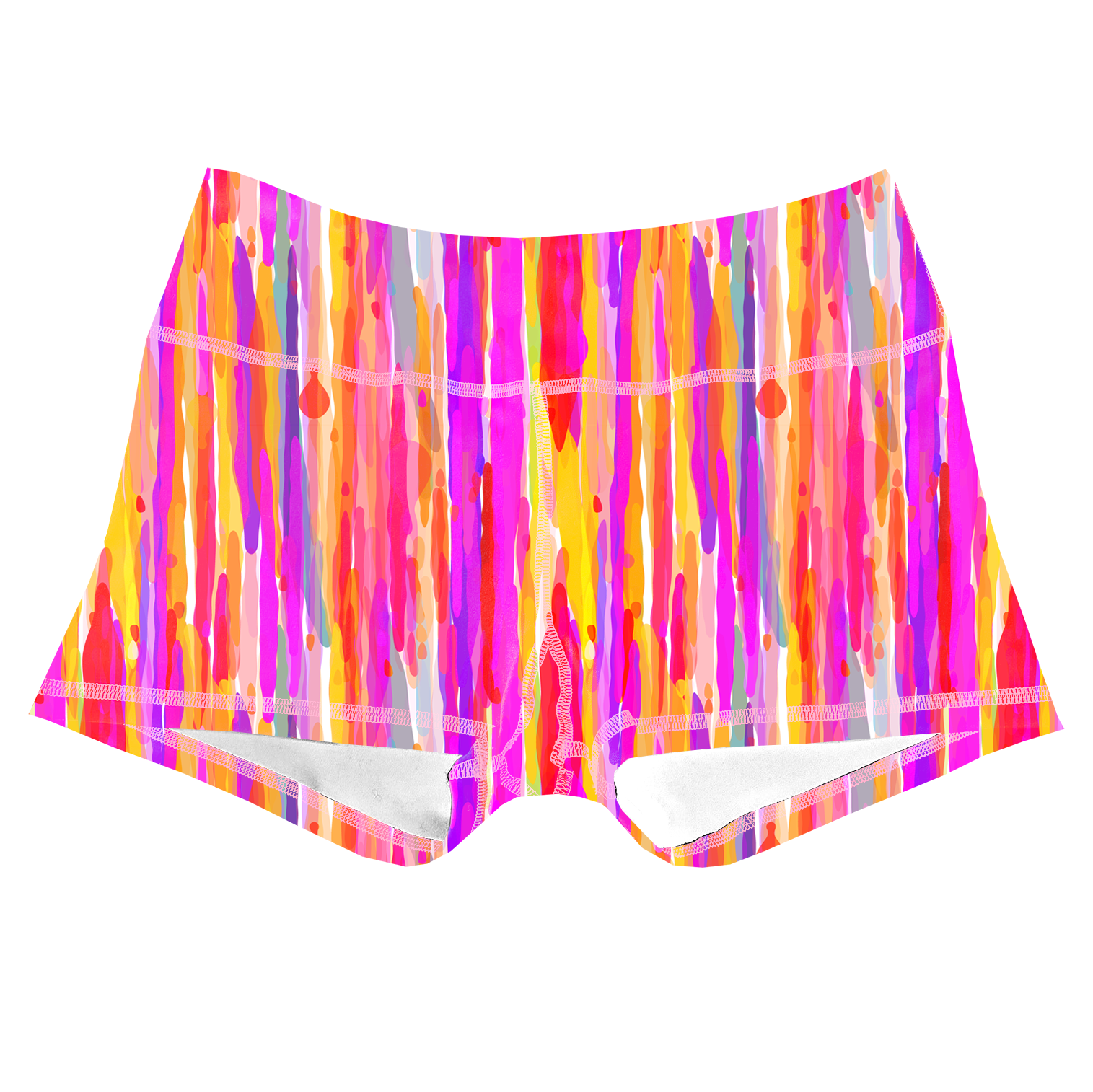 Performance Booty Shorts  - Dripping Sunset Secondary image