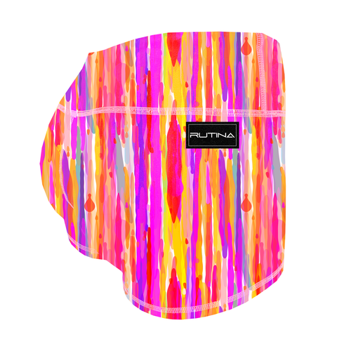 Performance Booty Shorts  - Dripping Sunset