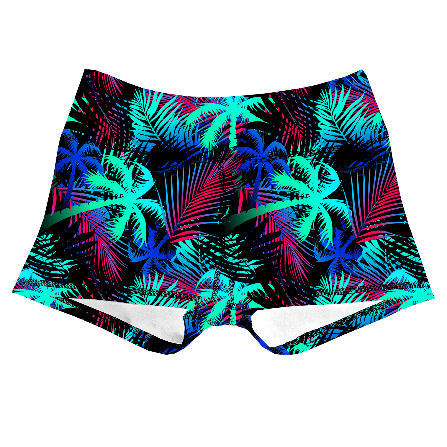 Performance Booty Shorts - Electric Paradise Secondary image