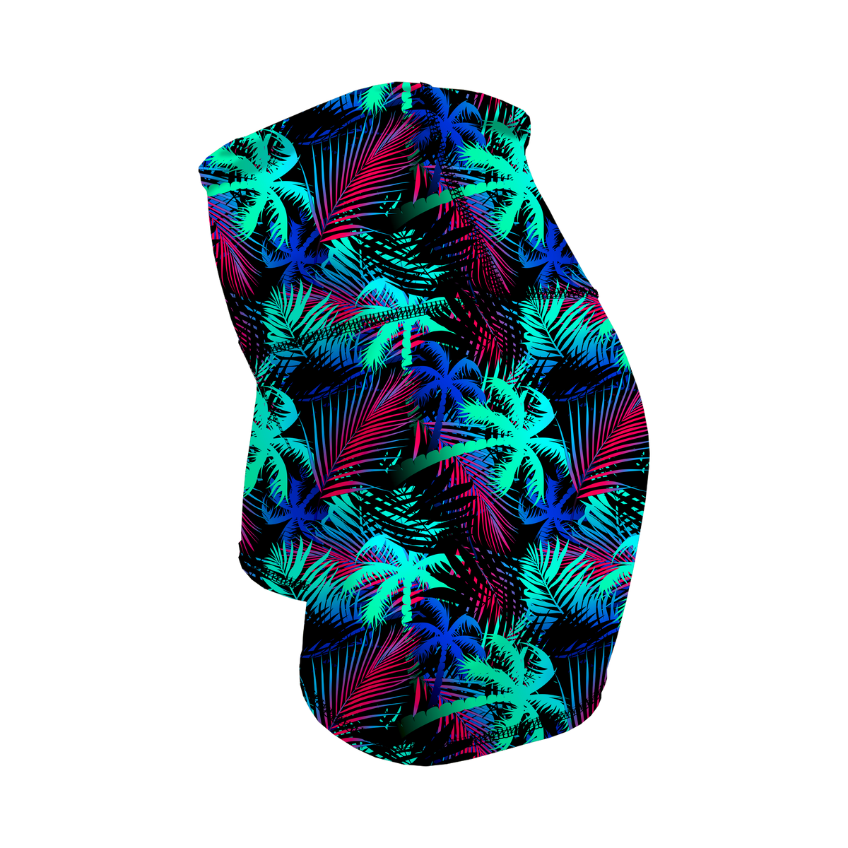 HR Performance Booty Shorts - Electric Paradise