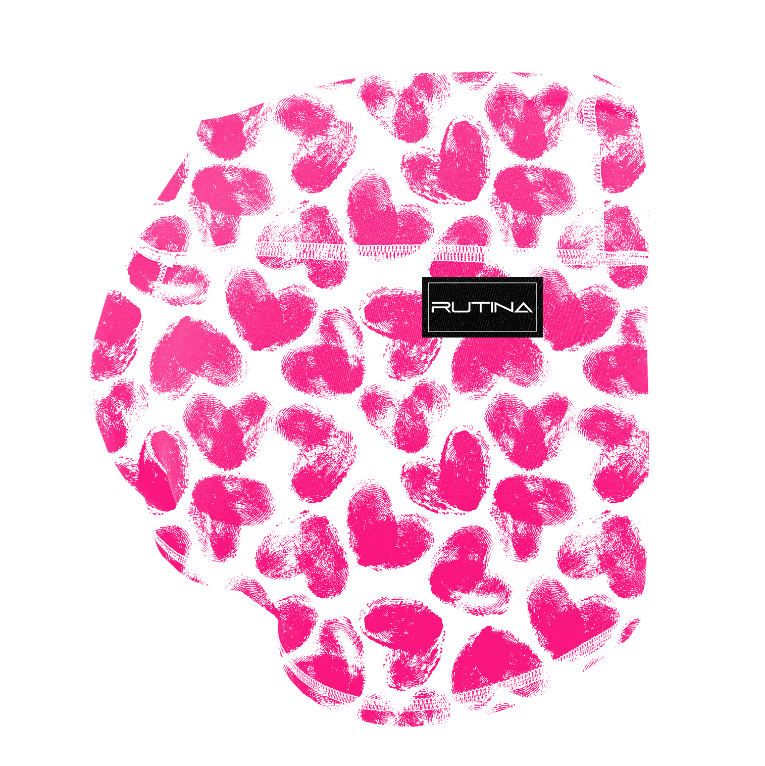 Performance Booty Shorts - Fingerprint Hearts Main image