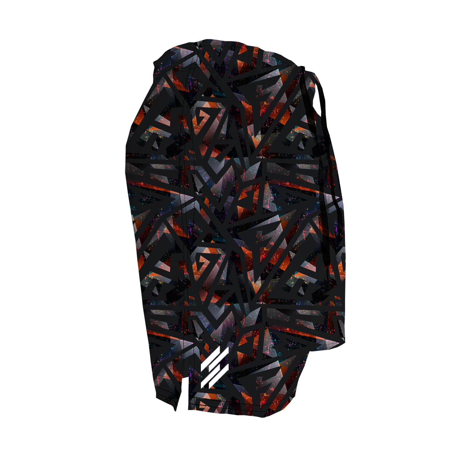 Men's Training Shorts - Fire Galaxy