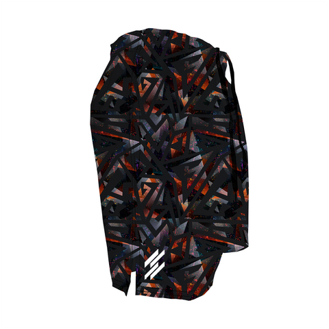 Men's Training Shorts - Fire Galaxy
