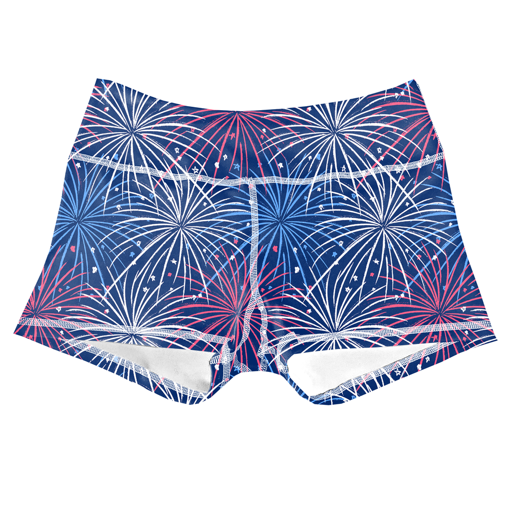 Performance Booty Shorts  - Fireworks