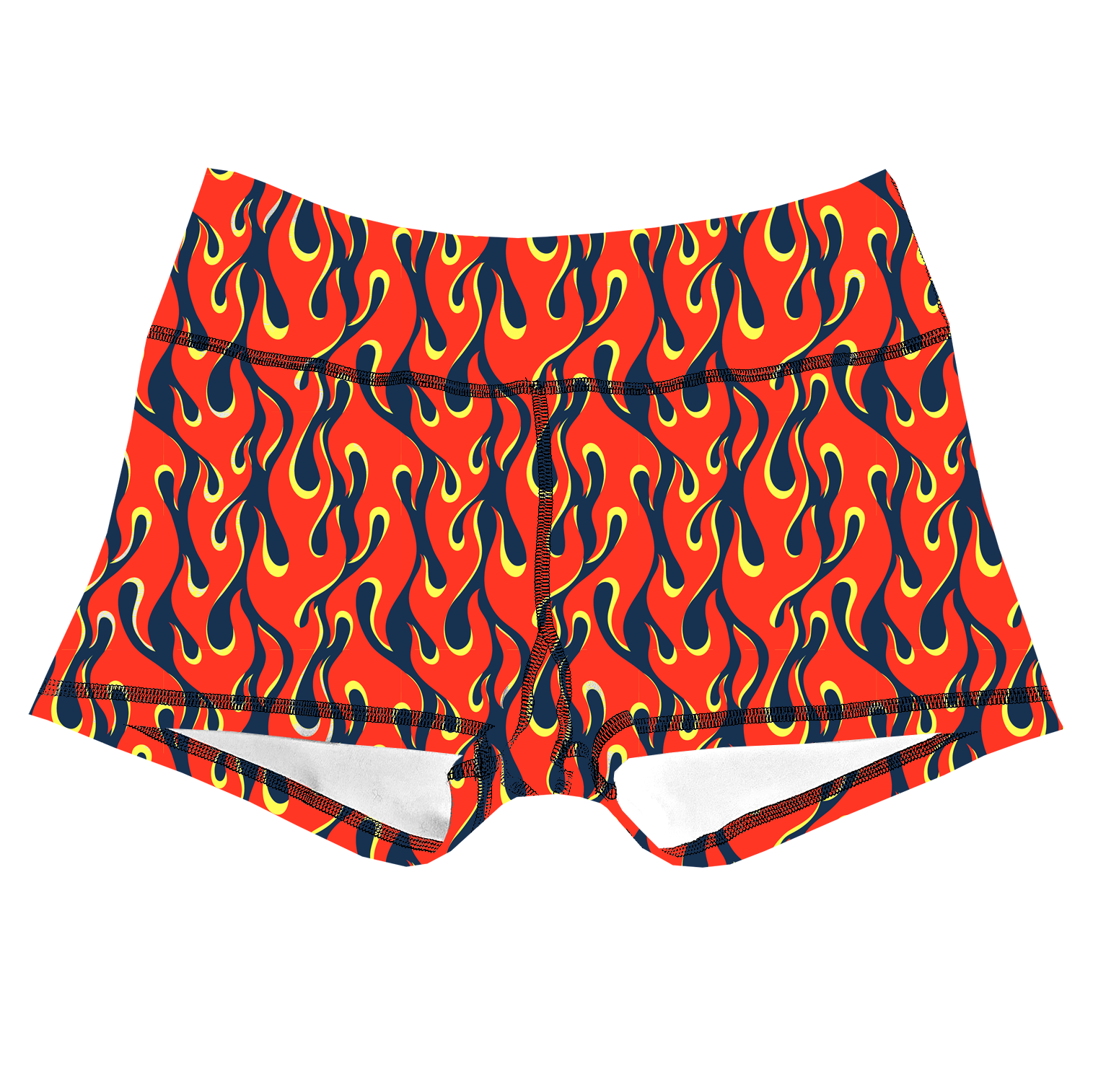 Performance Booty Shorts - Flaming Hot Secondary image