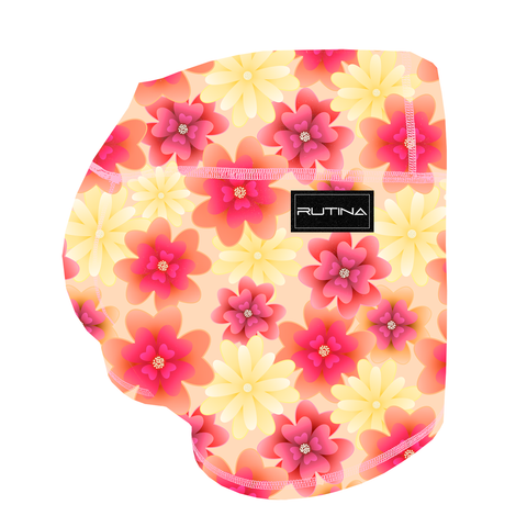 Performance Booty Shorts - Floral Whisper