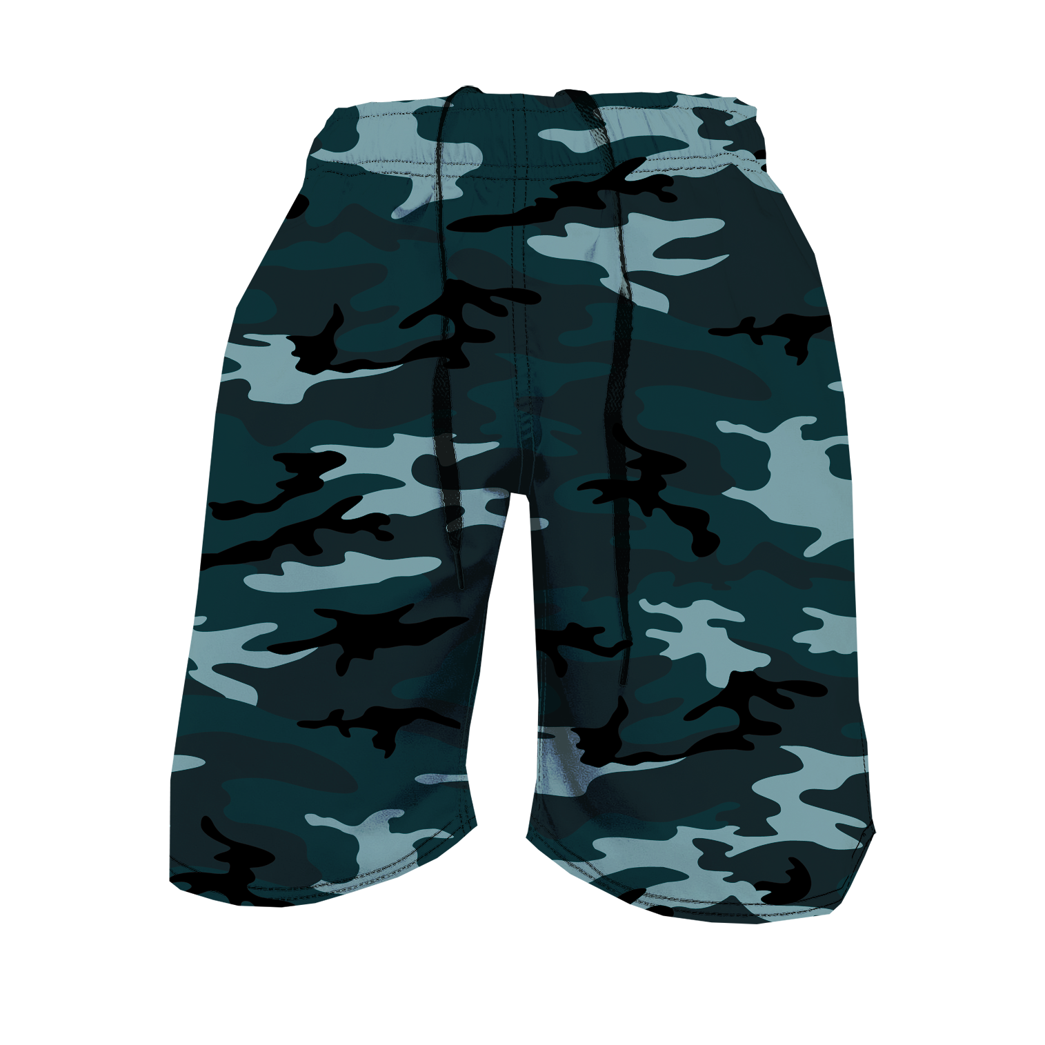 Men's Training Shorts - Forest Green Camo Secondary image