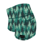 Performance Booty Shorts - Forest Camo